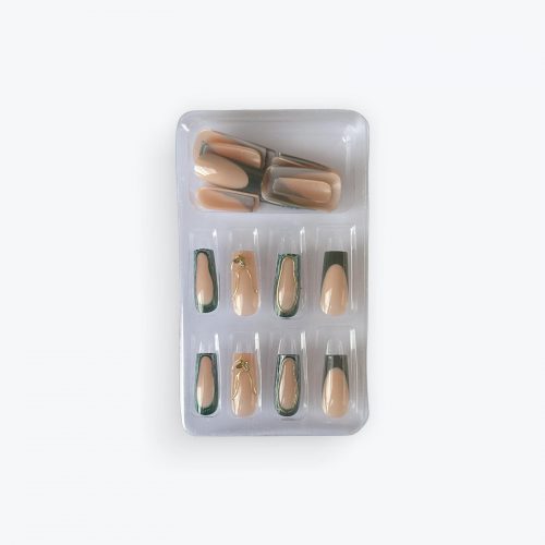 Coffin shape-Press on nails
