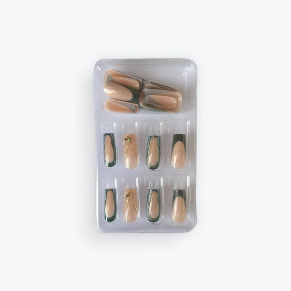 Coffin shape-Press on nails